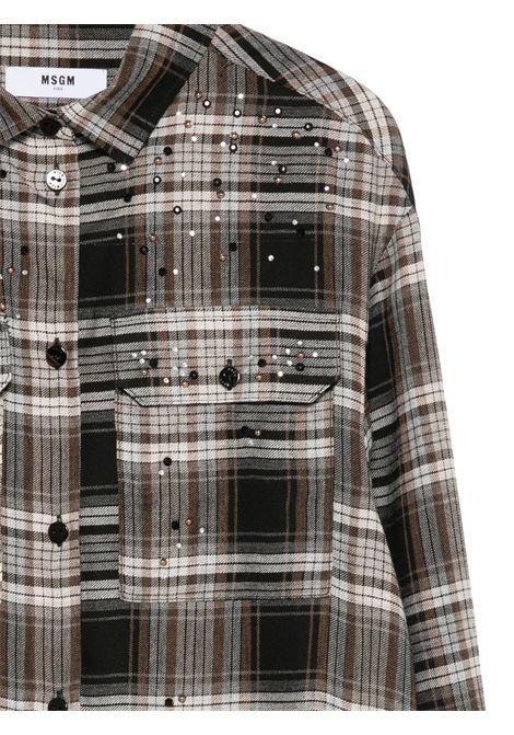 Camicia con decorazione MSGM KIDS | F5MSJGSI133140